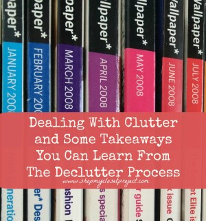 Dealing With Clutter