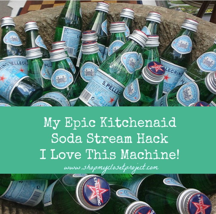 My Epic Kitchenaid Soda Stream Hack-I Love This Machine!